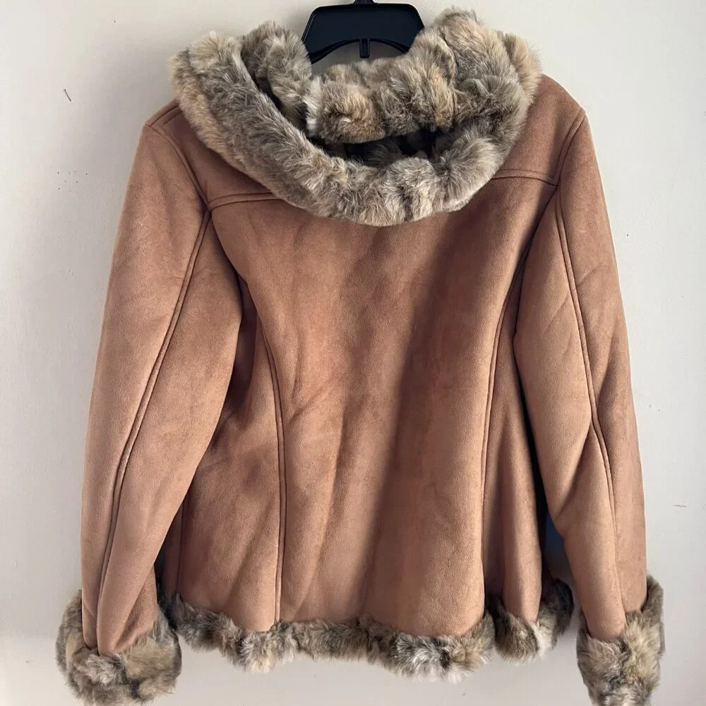 Faux Suede Jacket - Picture 5 of 5